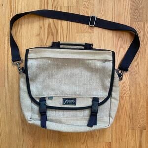 Artisan Gear 100% Courier 100% hemp cross body backback briefcase messenger bag